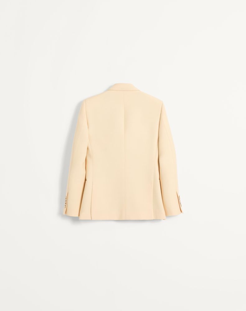Valentino Crepe Couture Blazer Woman Birch 44