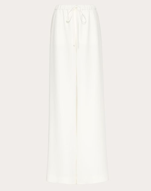 Valentino - Cady Couture Pants - Ivory - Woman - New Arrivals