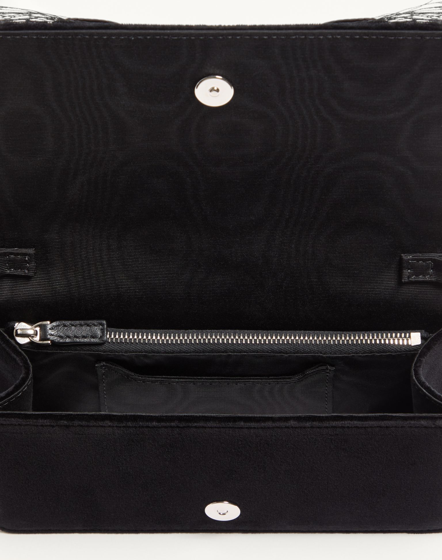 발렌티노 브이로고 시그니처 미니 벨벳 숄더백 8W2P0AY4TPV_EDM