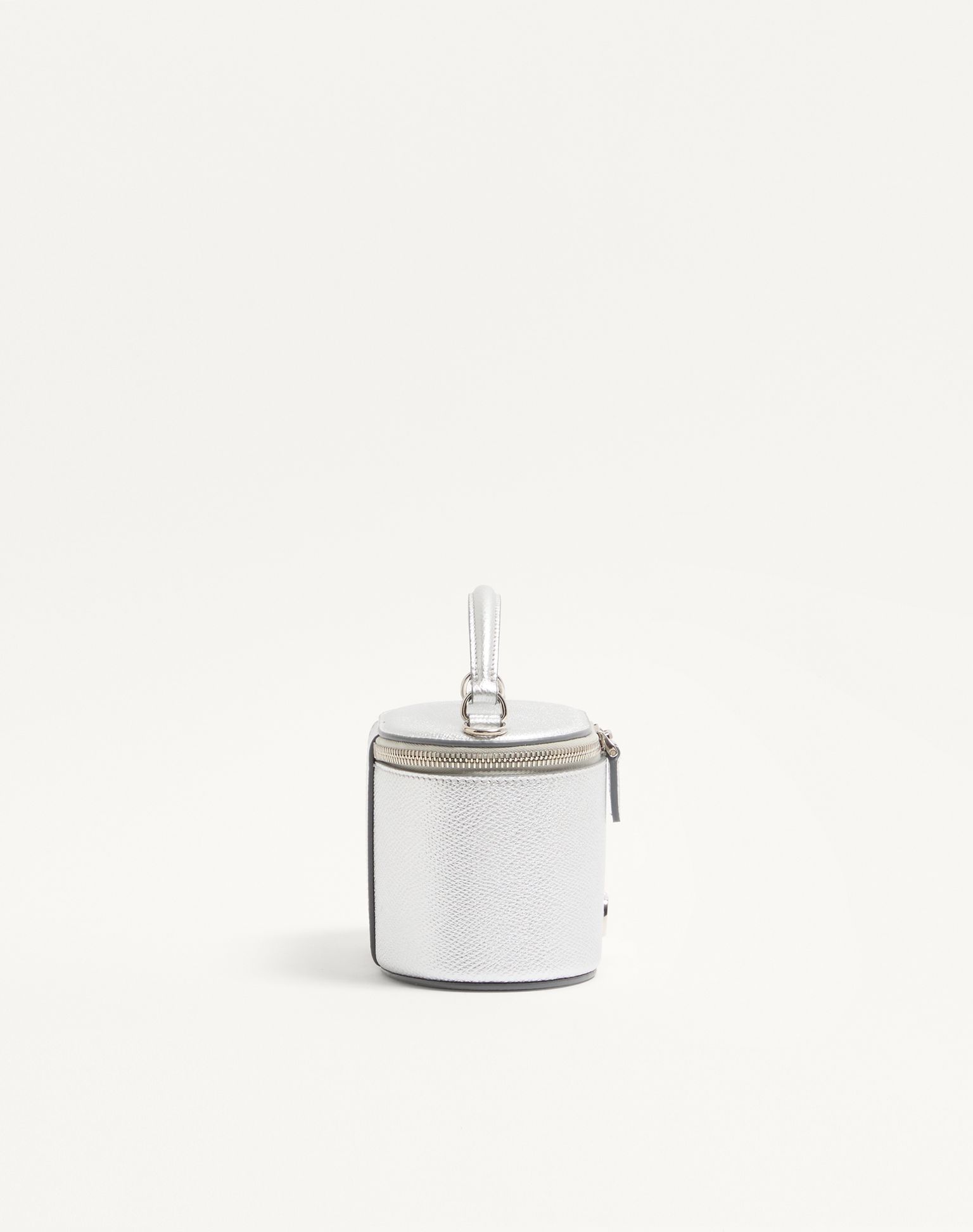 발렌티노 브이로고 시그니처 라미네이트 그레이니 카프스킨 미니 바니티 백 8W2P0AX8RFY_S13