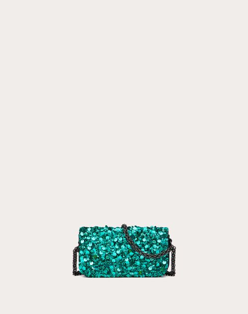 Small loco' precious top handle bag - Valentino Garavani - Women