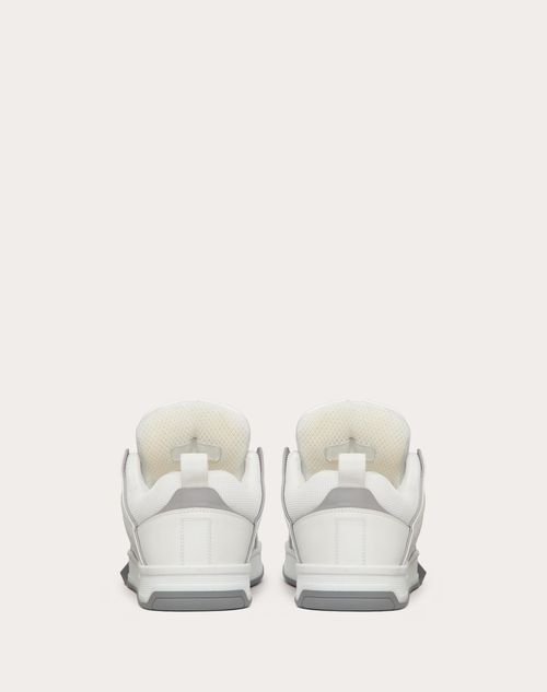 calfskin open sneaker