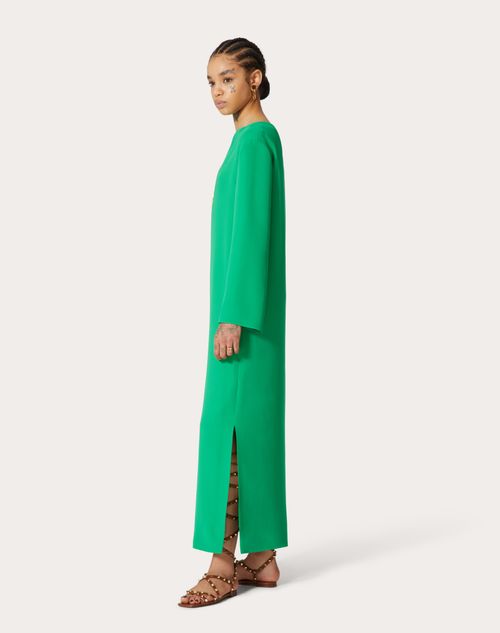 Valentino - Vestido Caftán Cady Couture - Verde - Mujer - Vestidos