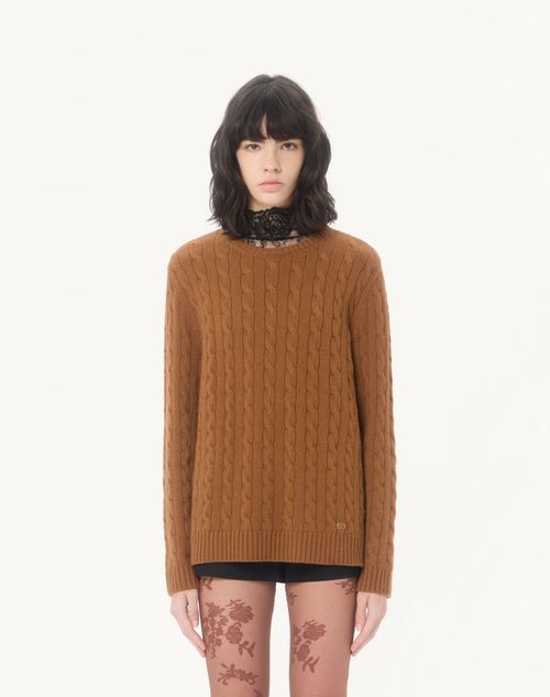 Valentino - Cashmere Jumper - Tan - Woman - Knitwear