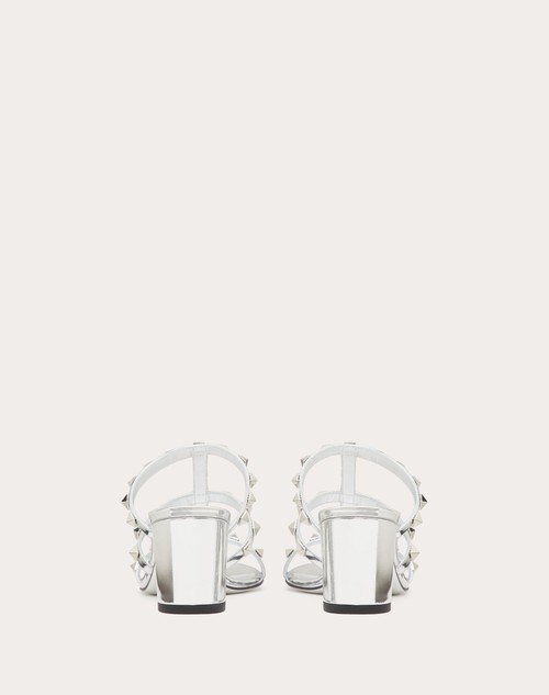 Rockstud Mirror-Effect Pumps