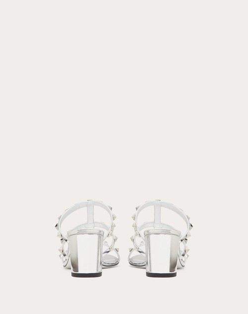 Rockstud Mirror-Effect Pumps