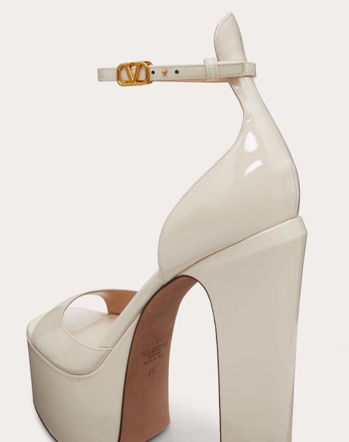 Platform ivory heels hot sale