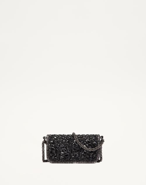 Small Valentino Garavani Locò Shoulder Bag With Crystals for Small Valentino Garavani Locò Shoulder Bag With Crystals for