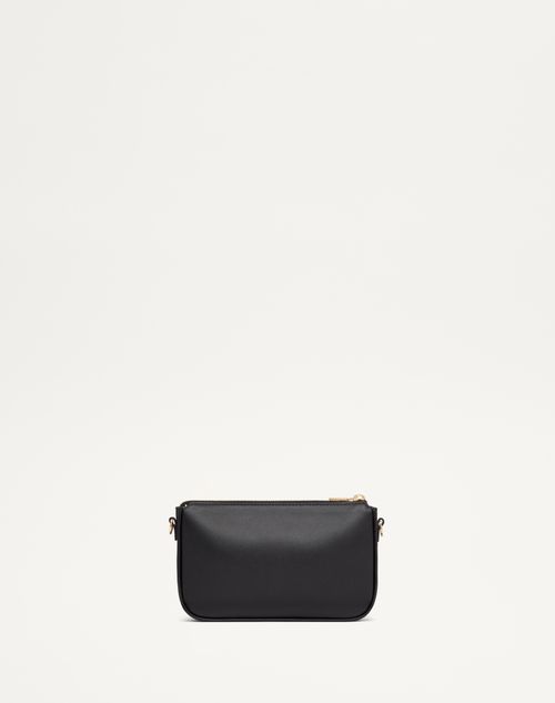 Mini Vlogo Signature Calfskin Crossbody Bag for Woman in Mini Vlogo Signature Calfskin Crossbody Bag for Woman in