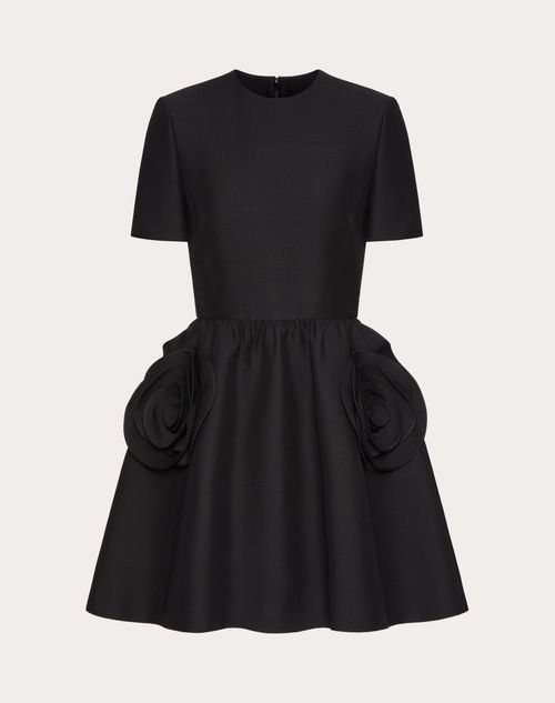 Valentino - Crepe Couture Dress - Black - Woman - Woman Ready To Wear Sale