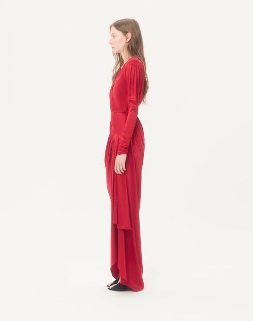 Valentino - Crepe Satin Gown - Paris - Woman - Rnwy Ss26 - W (new Arrivals)