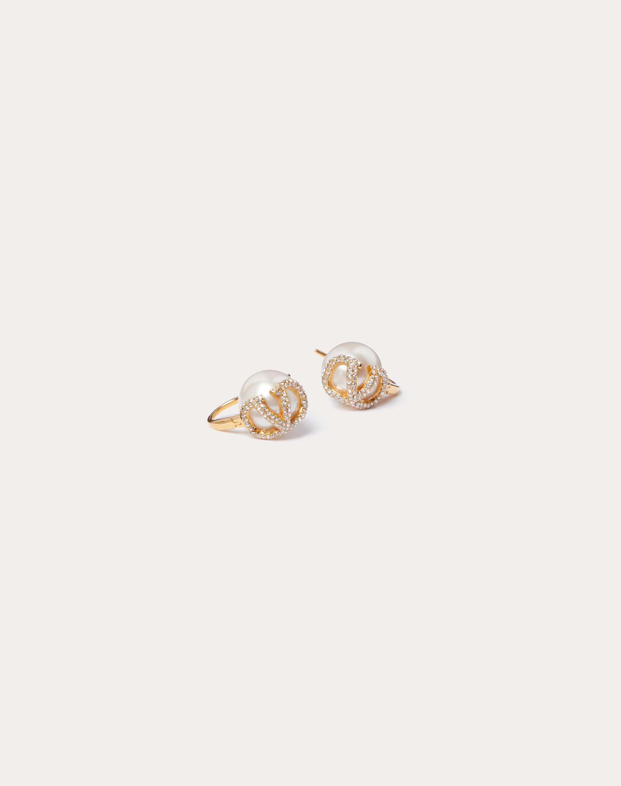 Valentino gold diamond stud orders earrings