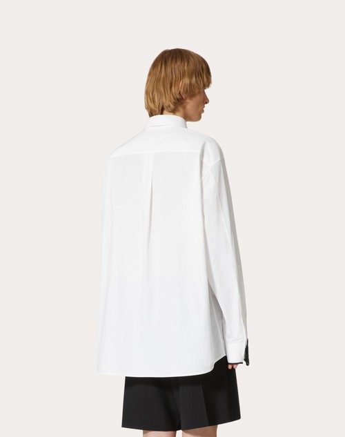 Moon Cotton Poplin Oversize Shirt