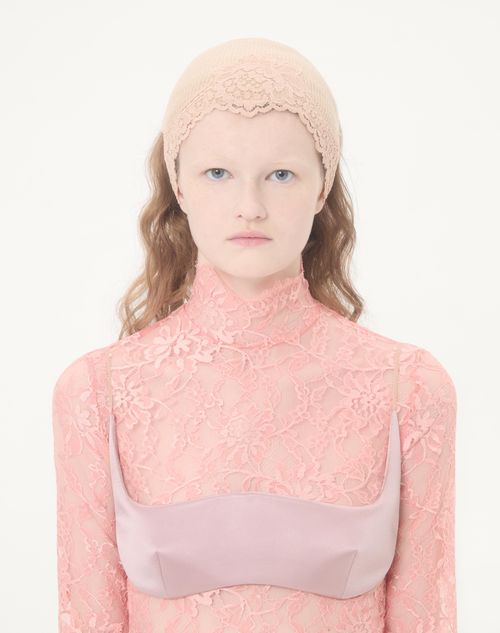 Valentino - Duchesse Bra Top - Mauve - Woman - Shirts And Tops