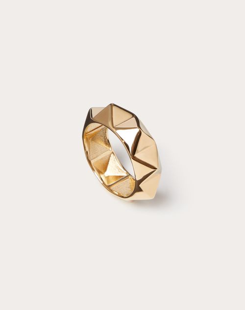 Valentino Garavani - Rockstud Metal Ring - Gold - Man - Jewelry