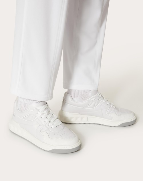 low top nappa white