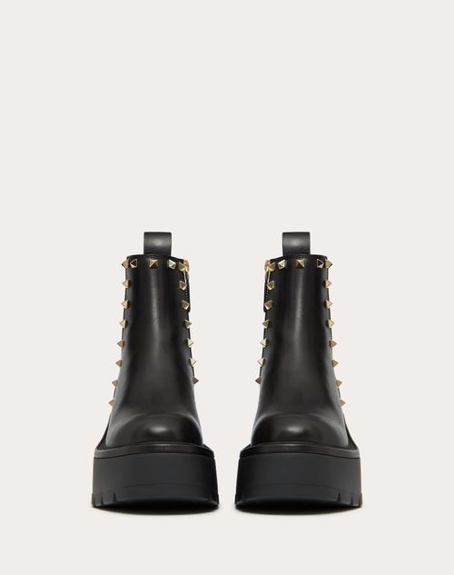 Uniqueform Calfskin Ankle Boot 85 Mm for Woman in Black Uniqueform Calfskin Ankle Boot 85 Mm for Woman in Black
