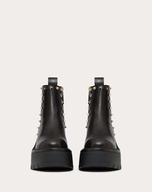 valentino ユニークフォーム カーフスキン アンクルブーツ 85MM