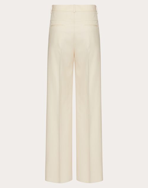 Valentino - Wool Pants - Beige - Man - Pants And Shorts
