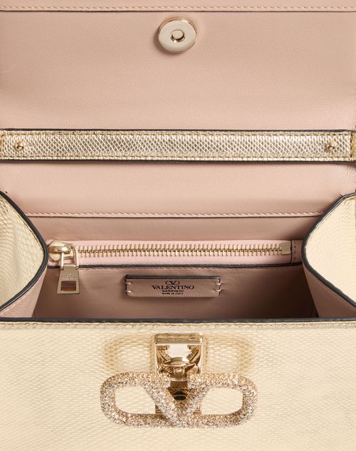  - Platinum/beige/crystal Gold