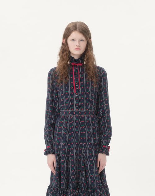  - Navy/cherry Red