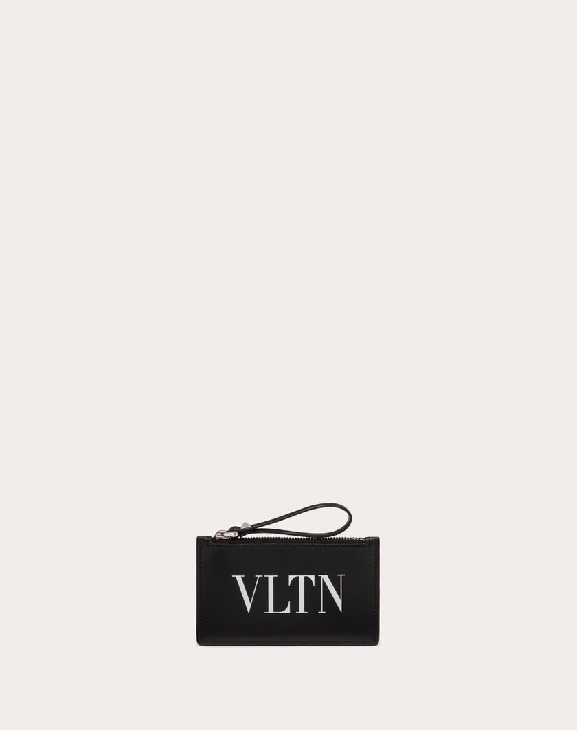 Valentino Handbags Portacarte Vltn per Uomo in Nero/bianco | Valentino IT