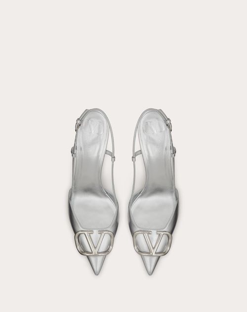 Silver hotsell valentino heels