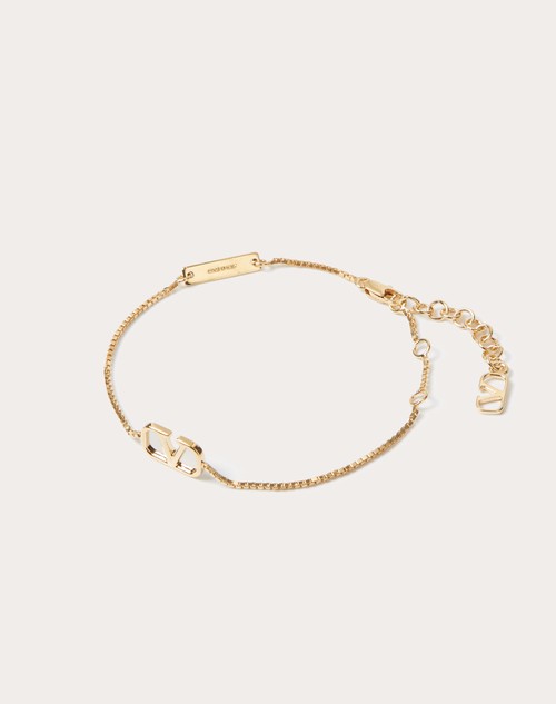 Valentino Garavani VLogo chain bracelet - Gold