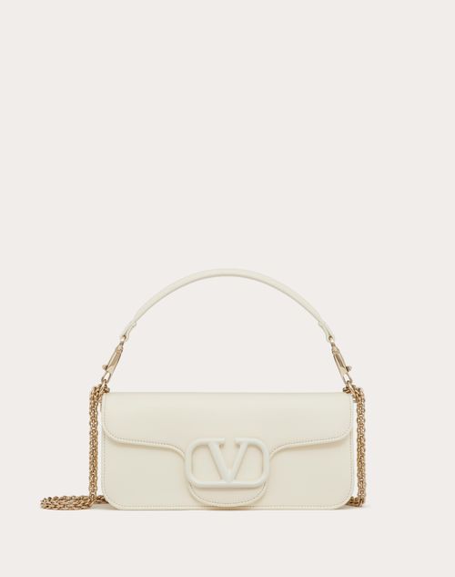 Valentino Garavani Locò Calfskin Shoulder Bag for Woman in Valentino Garavani Locò Calfskin Shoulder Bag for Woman in