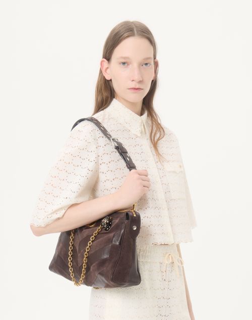 Valentino - Micro Cotton Fleurs A Jour Shirt - Latte - Woman - Shirts And Tops