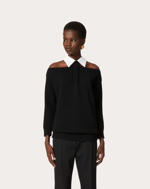 Valentino black outlet sweater