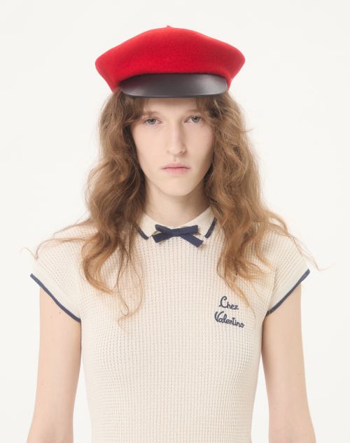 Valentino - Knitted Dress - Birch/provence Blue/birch - Woman - Dresses