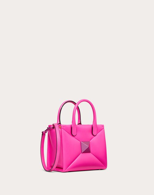 Valentino Garavani - Small One Stud Nappa Leather Handbag - Pink Pp - Woman - New Arrivals