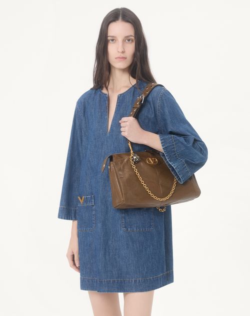 Valentino - Denim Chambray Dress - Blue - Woman - New Arrivals