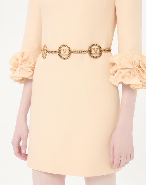 Valentino Garavani - Vlogo Signature Chain Belt - Gold - Woman - Belts