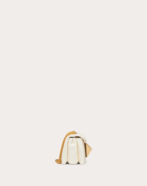 One Stud Nappa Bag With Chain for Woman in Ivory