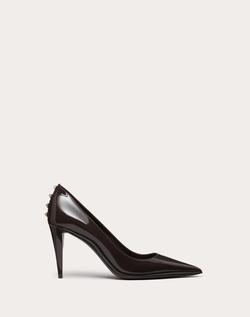 Valentino garavani women's 2025 rockstud patent leather pumps