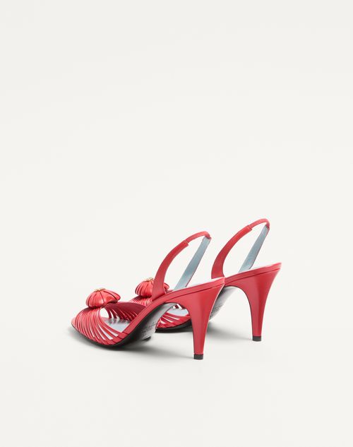 Valentino Garavani - Sandal Royal In Kidskin 85mm - Red - Woman - Sandals
