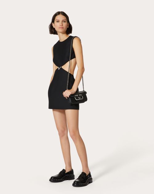 Valentino - Crepe Couture Short Dress - Black - Woman - Gift Guide