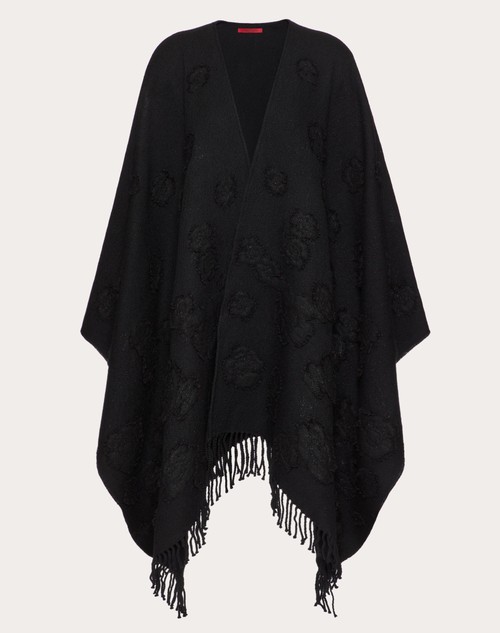 VALENTINO - Vlogo Signature Cashmere Poncho