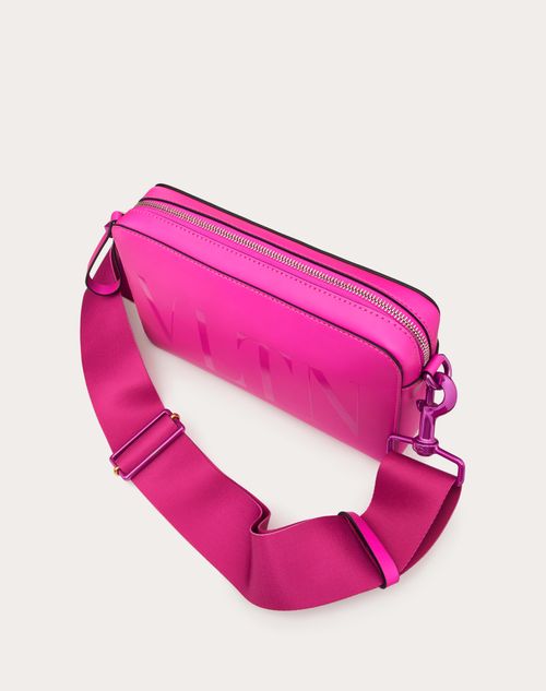 Vltn レザー クロスボディバッグ for メンズ インチ Pink Pp Vltn レザー クロスボディバッグ for メンズ インチ Pink Pp