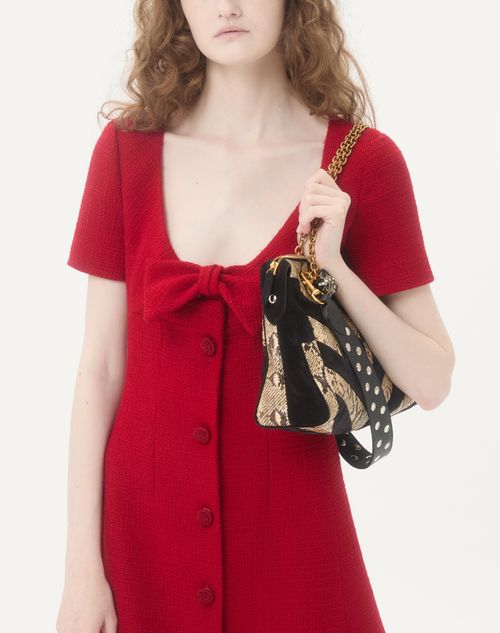 Valentino - Short Dress In Plain Wool Tweed - Paris - Woman - Dresses