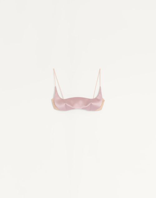 Valentino - Duchesse Bra Top - Mauve - Woman - Shirts And Tops