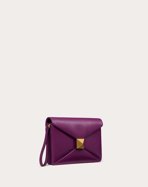 Women DESIGNER Handbag REAL ITALIAN SUEDE LEATHER Envelope Clutch Chain Bag NEW 