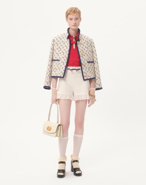 Valentino - Cotton Top With Cherry - Paris - Woman - Knitwear