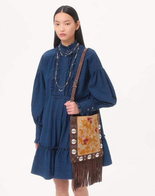 Valentino - VESTIDO DE MEZCLILLA LIVIANA  - Denim - Mujer - Denim