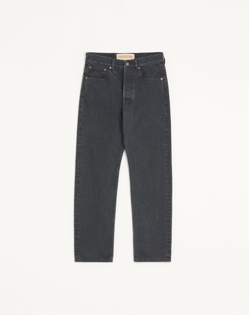 Pantalon Denim Noir — Valentino