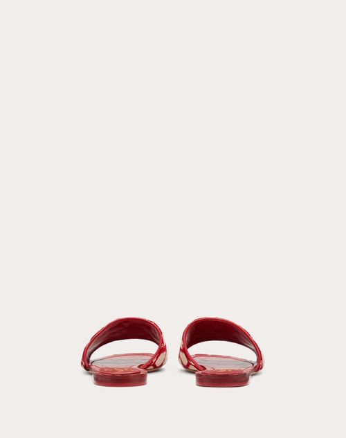 Red discount valentino slides