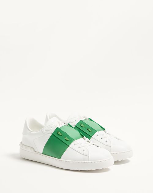 【送関込】VALENTINO☆ヴァレンティノ Open sneakers Valentino Garavani open no lace white navy blue womens
