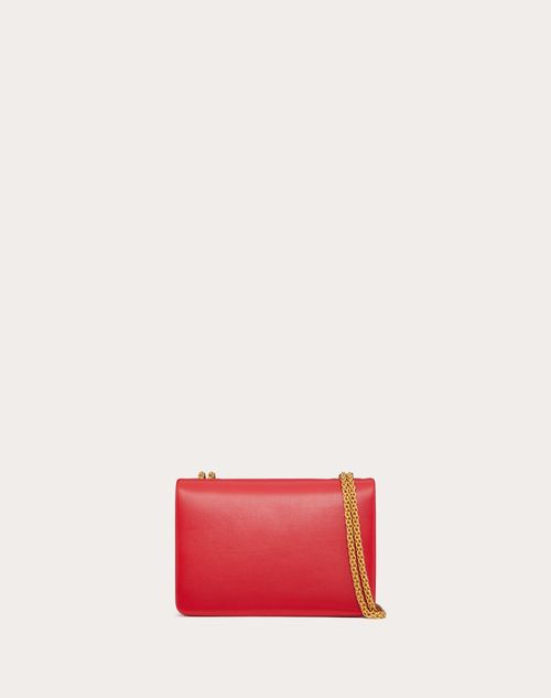 Valentino Garavani - Valentino Garavani One Stud Nappa Bag With Chain - Rouge Pur - Woman - Woman View All